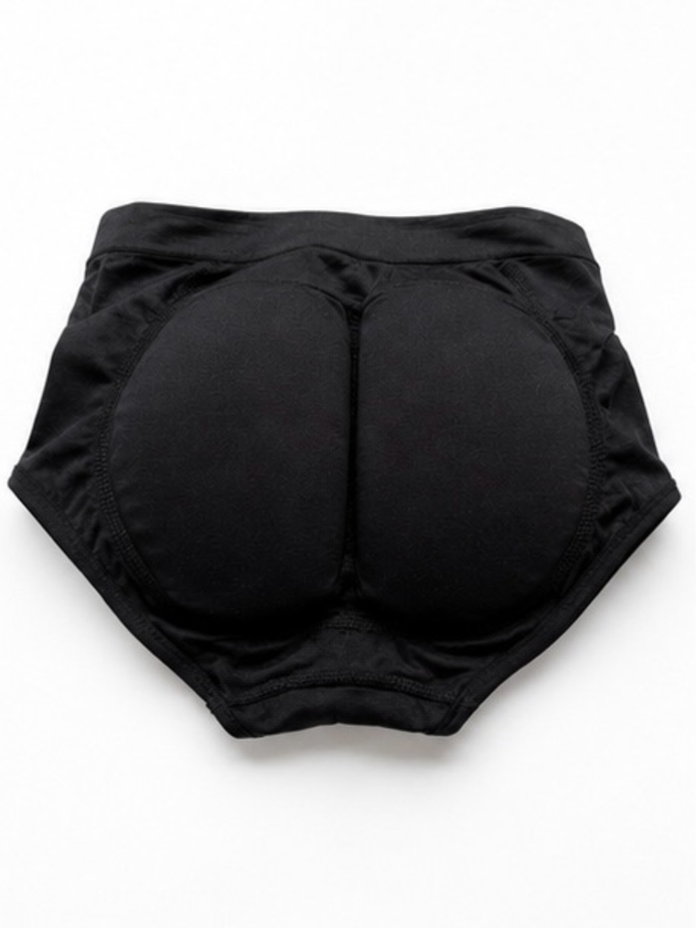 Black Padded Shapewear Briefs